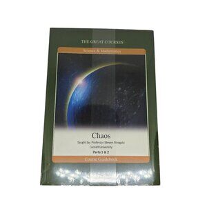 The Great Courses Chaos Science & Mathematics DVD Course Guidebook Parts 1 & 2